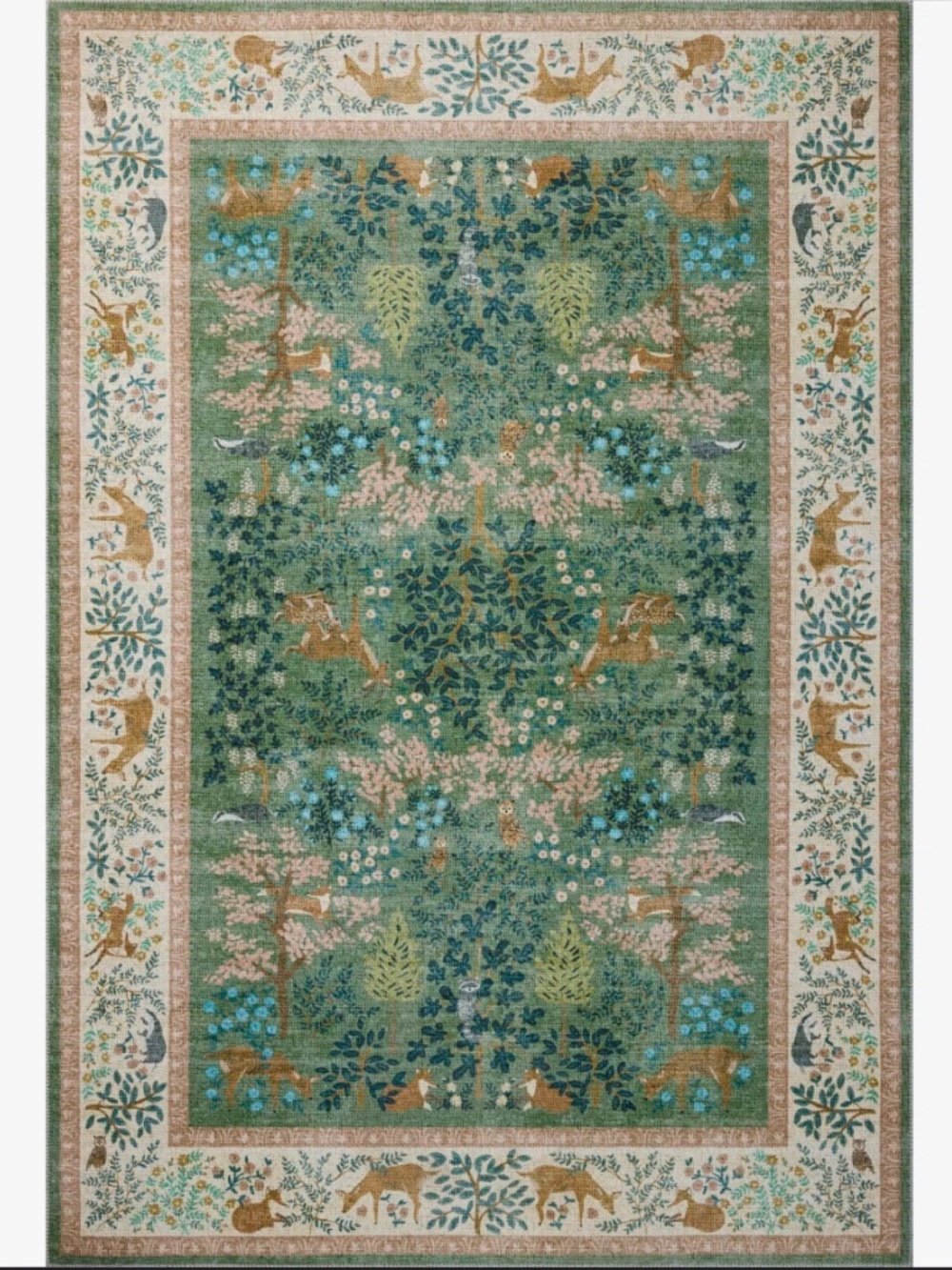 Rifle Paper Co x Loloi Rug - Canopy  2'3" x 3'9